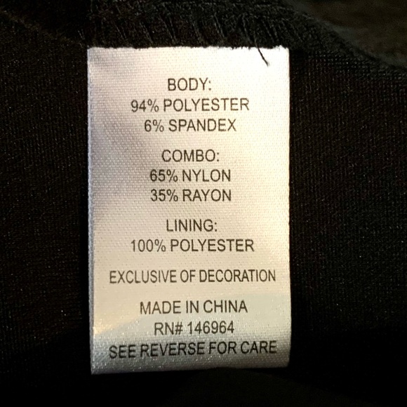 Donna Ricco Lace Detail Dress Very Flattering - Picture 7 of 8